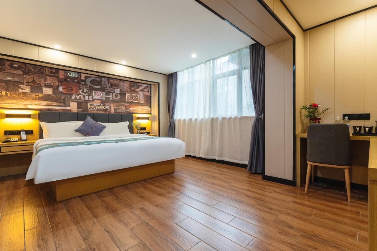 Amemouillage Inn - Guangzhou Railway Station Xicun Metro Station المظهر الخارجي الصورة