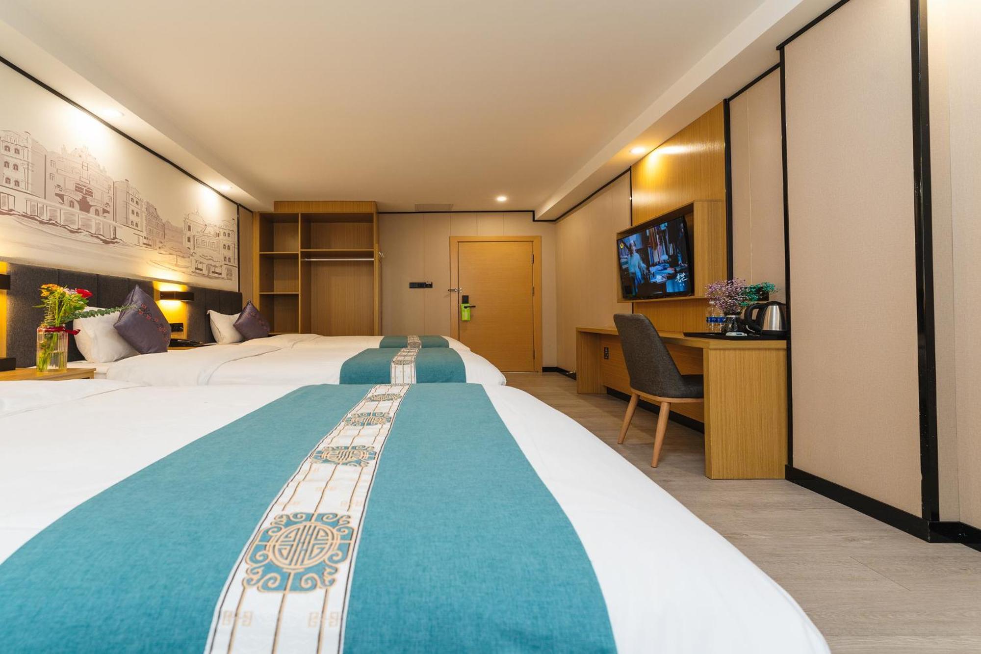 Amemouillage Inn - Guangzhou Railway Station Xicun Metro Station المظهر الخارجي الصورة